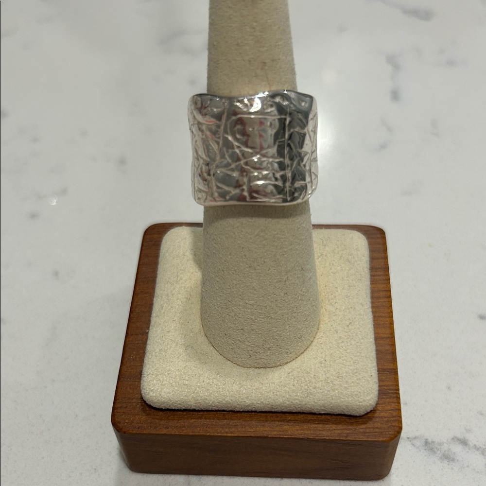 Silpada Textured Silver Ring for Women